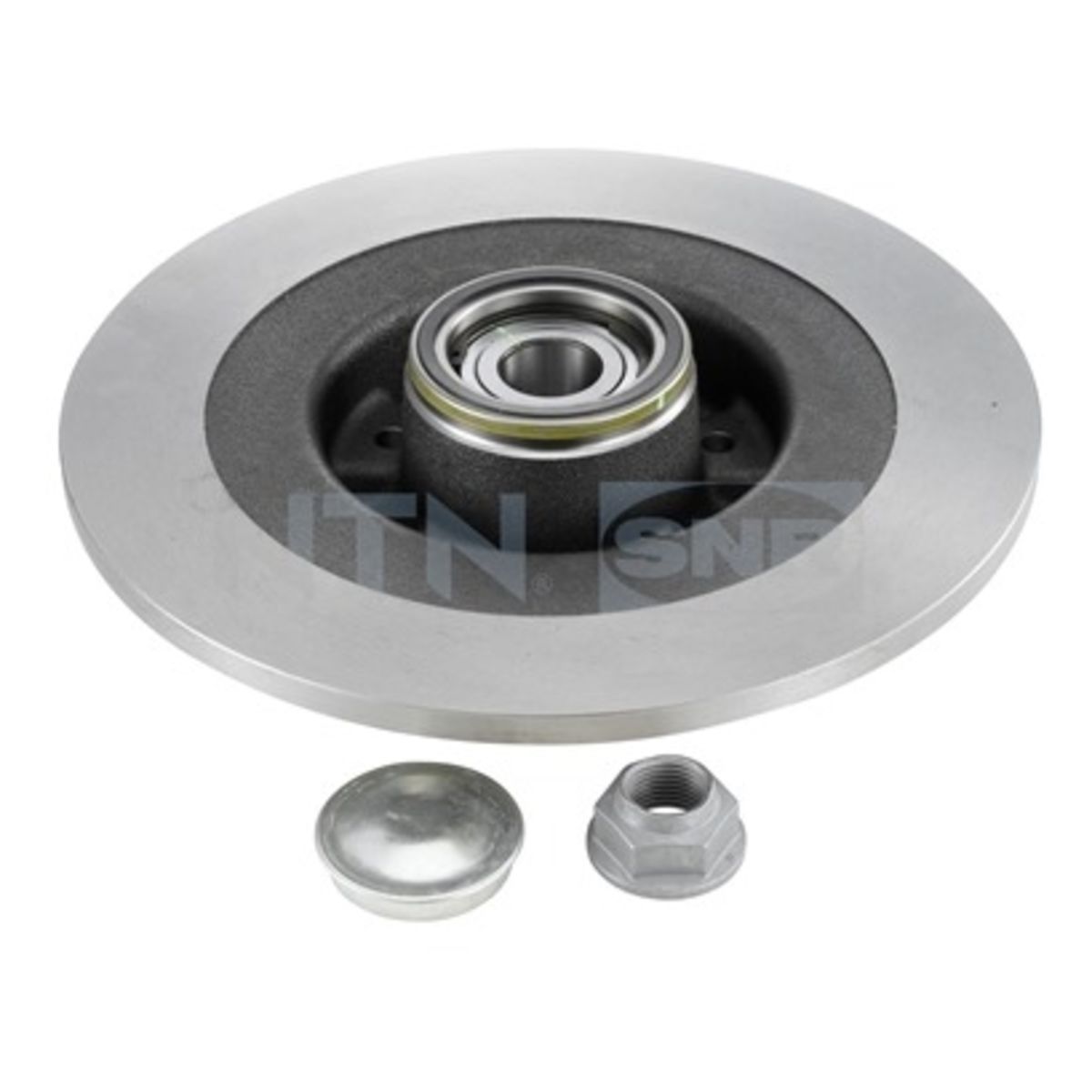 Bremsscheibe SNR KF155.91U hinten, voll, 1 Stück