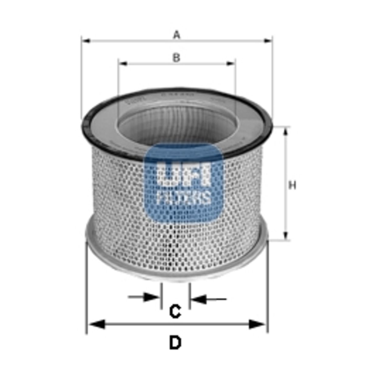 Ufi Filtro De Aire 27.C68.00