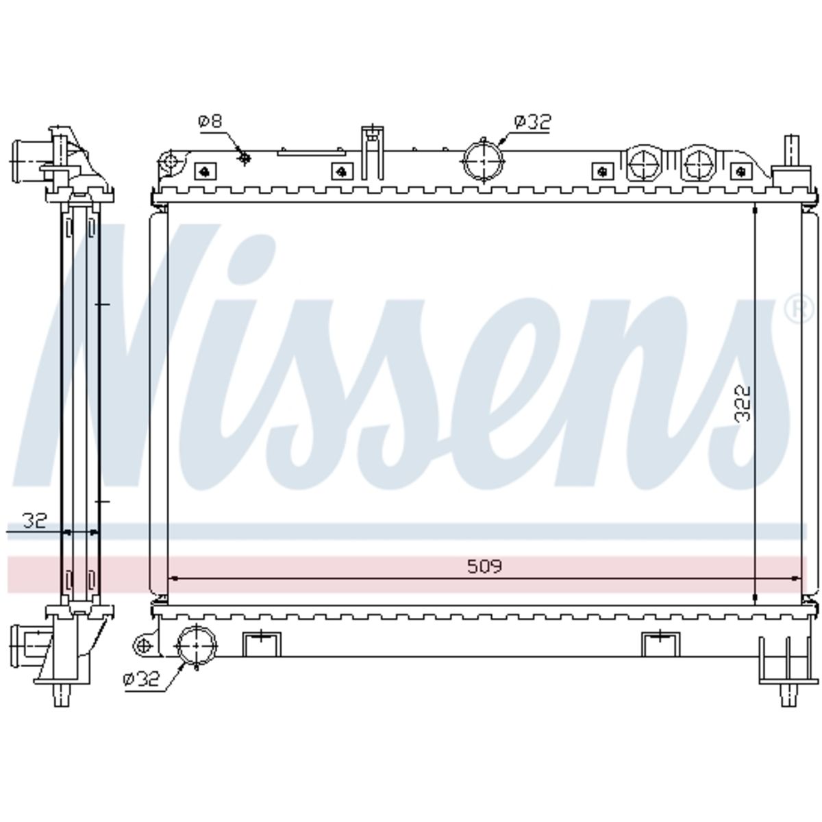 Image of Radiator, motorkoeling