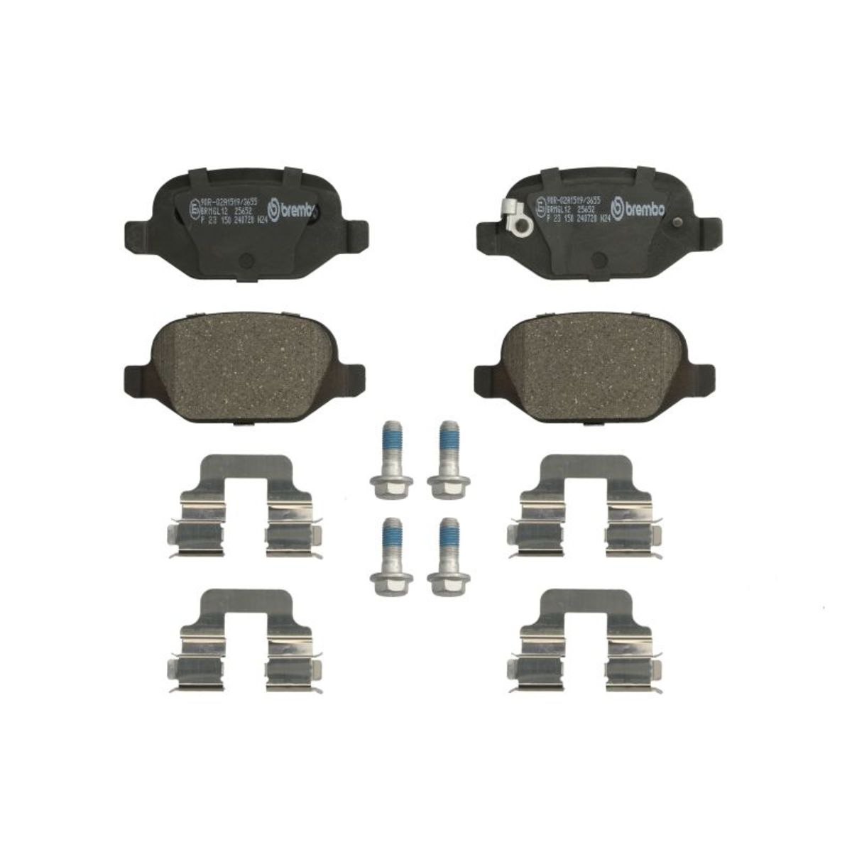Brembo Bremsbelagsatz P 23 150