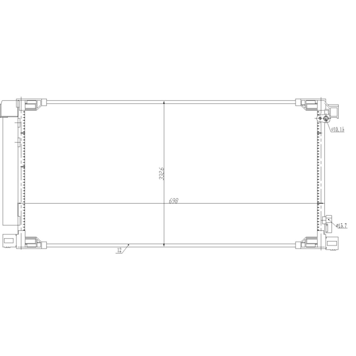 Image of Condensor, airconditioning