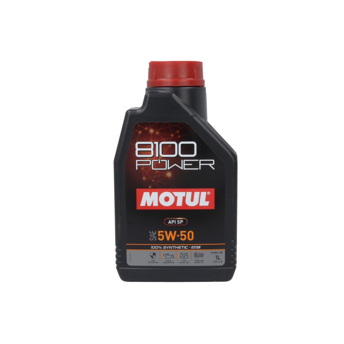 Huile moteur MOTUL 8100 POWER 5W50 1L