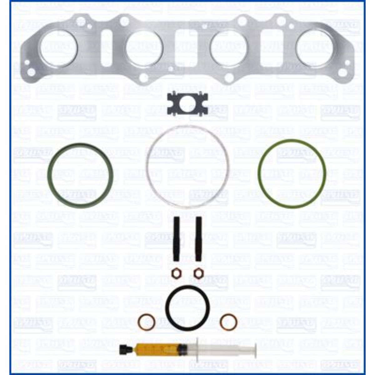 Image of Turbocompressor, montageset