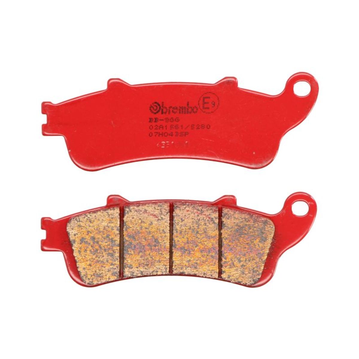 Jeu de plaquettes de frein BREMBO 07HO43SP