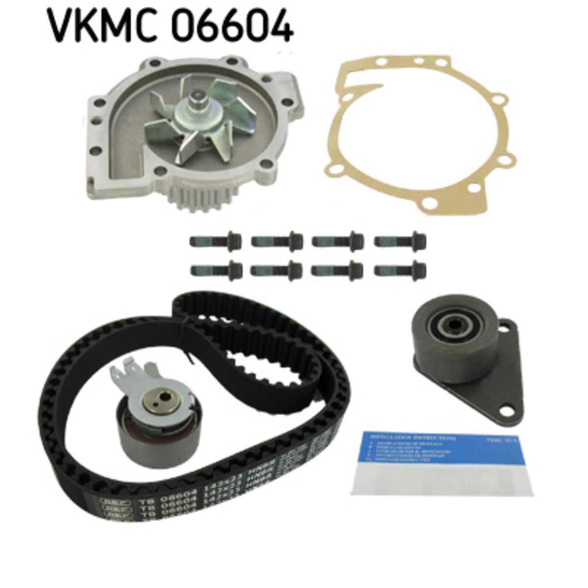 Image of Waterpomp+distributieriem set