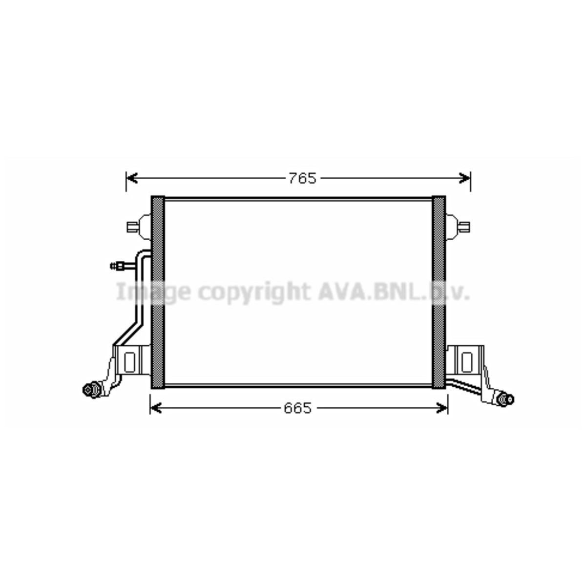 Image of Condensator, airconditioning
