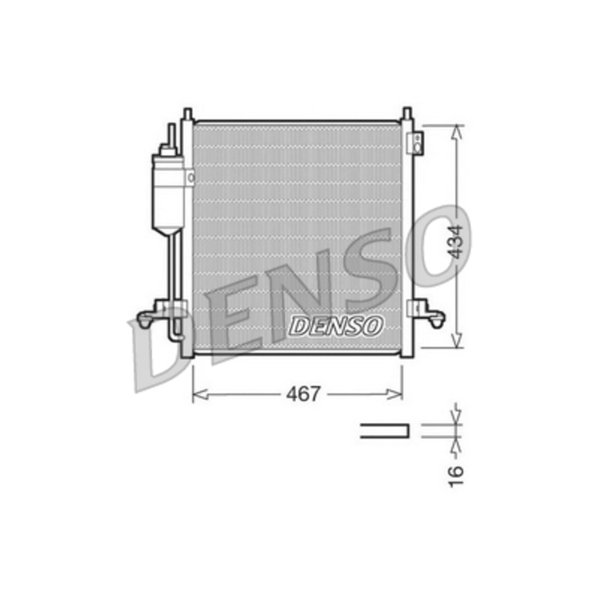 Image of Condensator, airconditioning