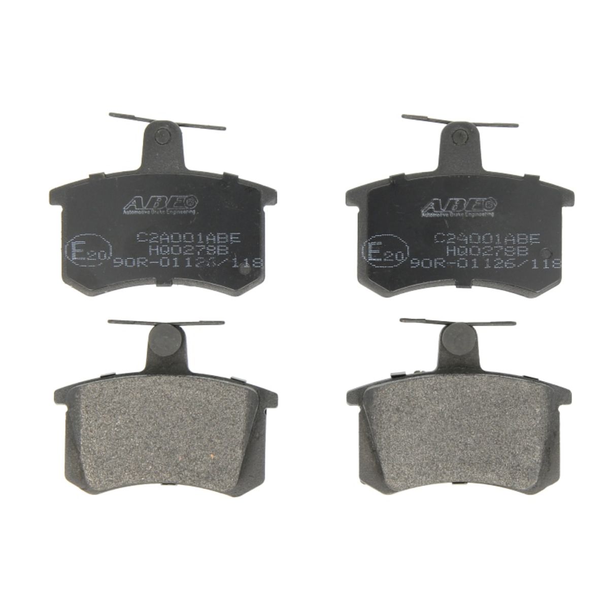 Image of Remblokset  C2A001, achter