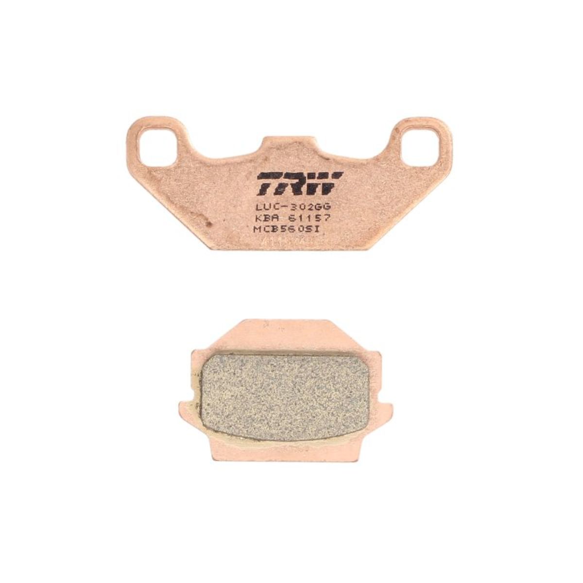 Jeu de plaquettes de frein TRW MCB560