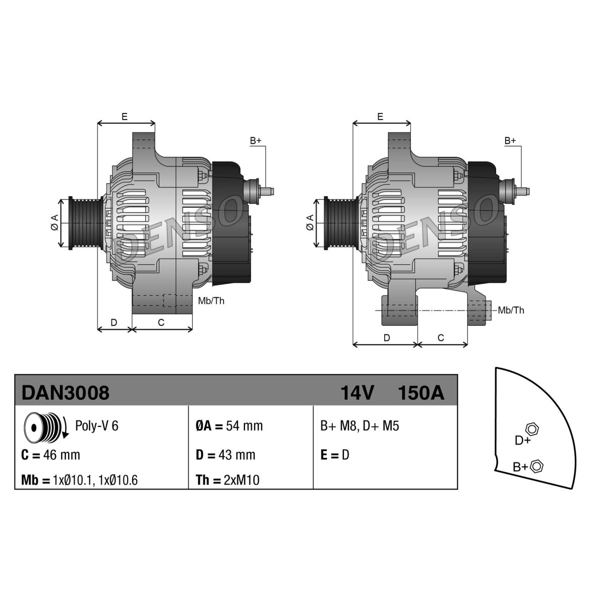 Image of Driefasige generator