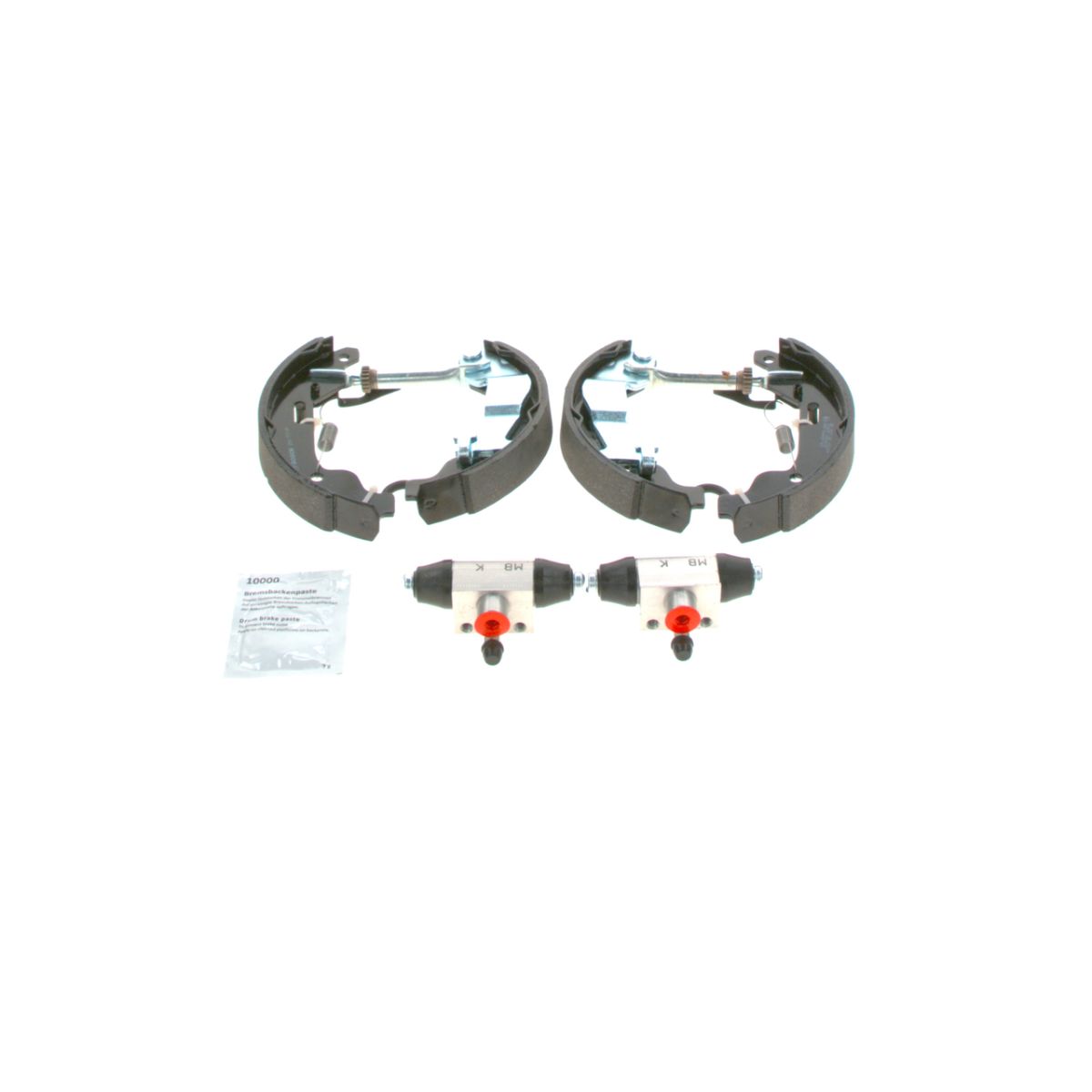 Image of Trommel set (schoenen, cilinders, veren)
