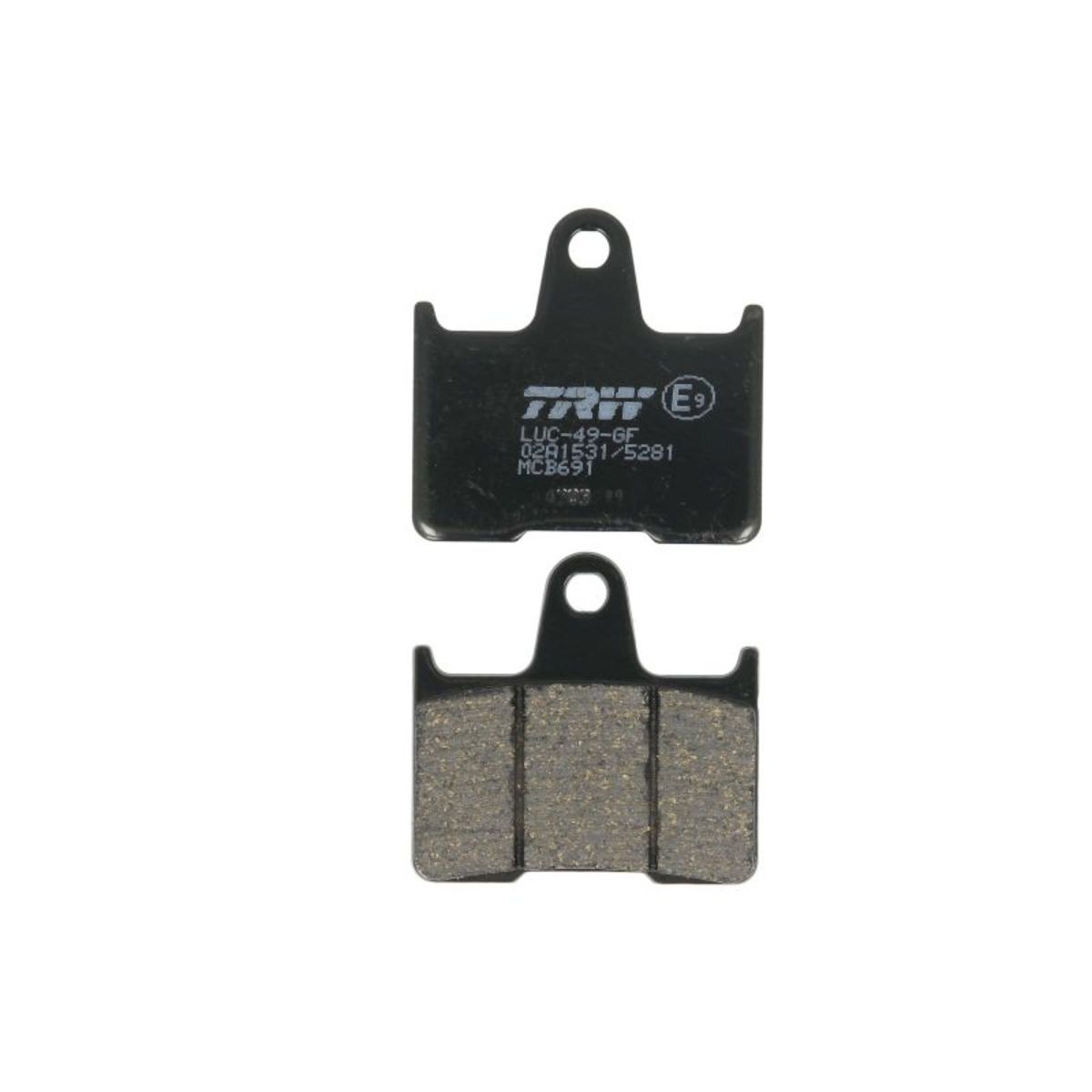 Set di pastiglie freno TRW MCB691