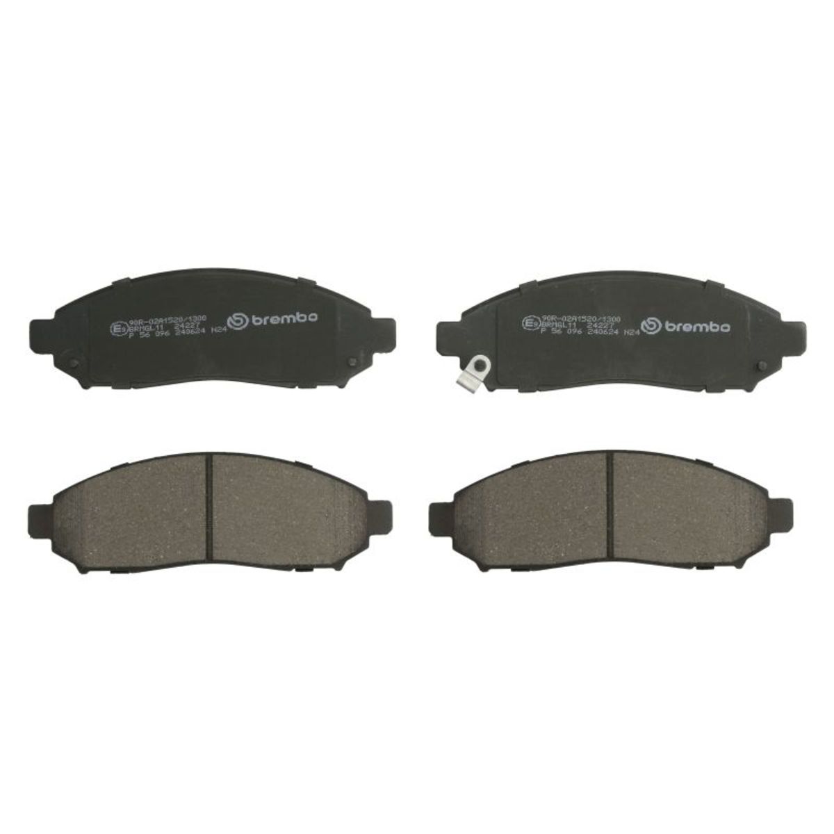 Brembo Remblokkenset, Schijfrem P 56 096