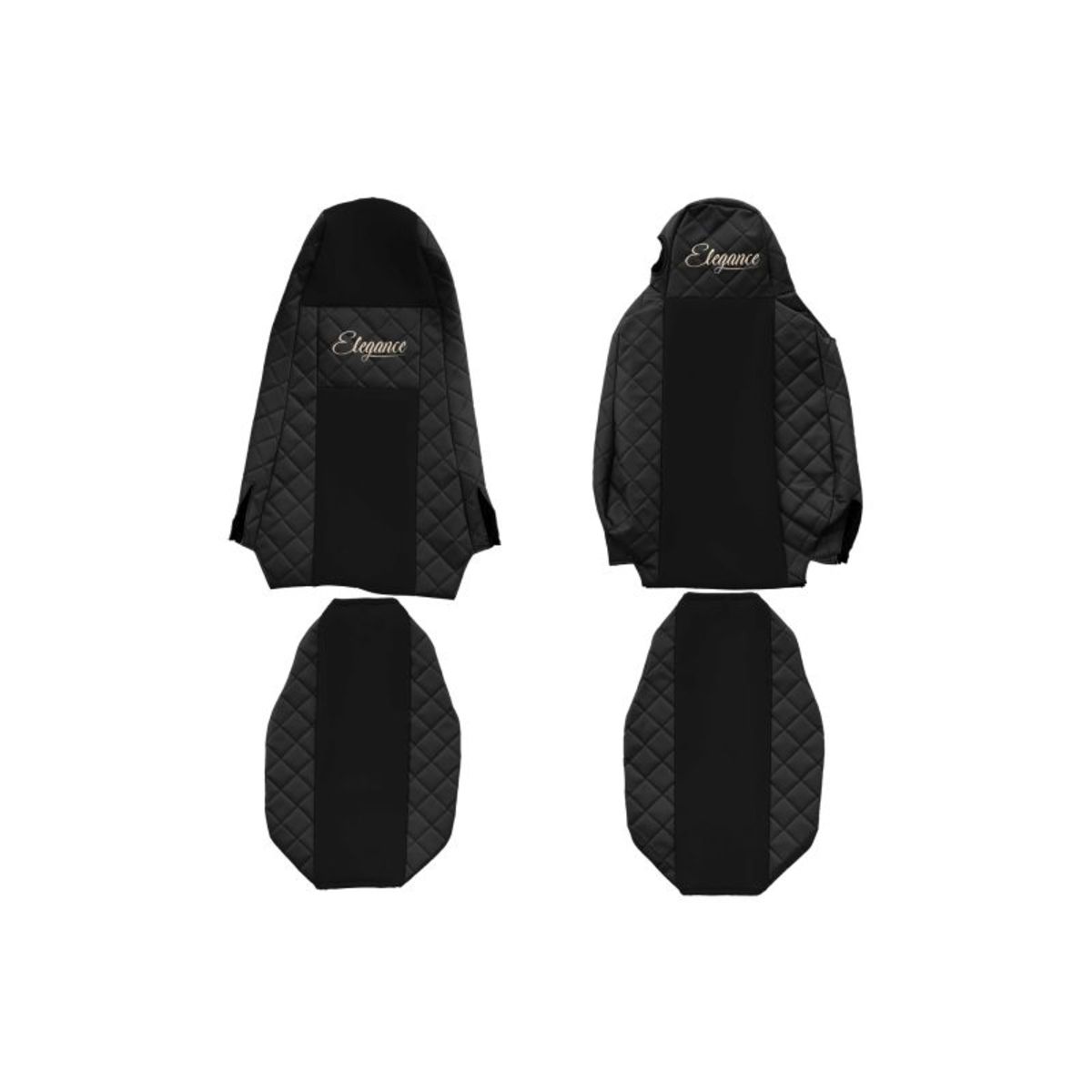 F-Core Schwarz Sitzschonbezug Fx16 Black