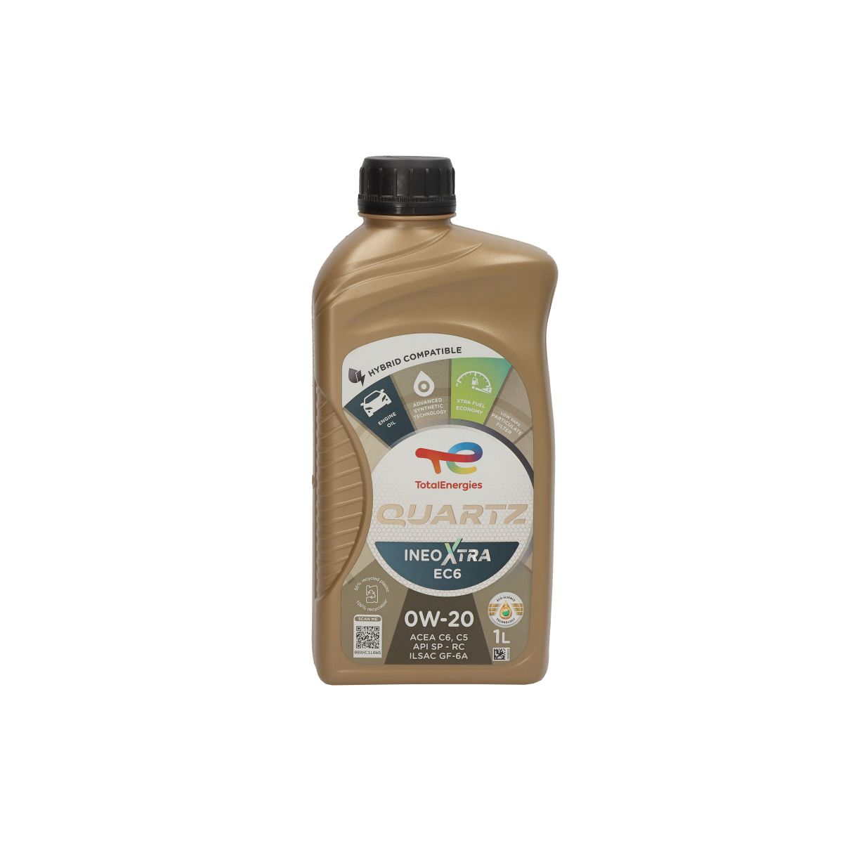 Huile moteur TotalEnergies 2228343 Quartz XTRA 0W20 1L