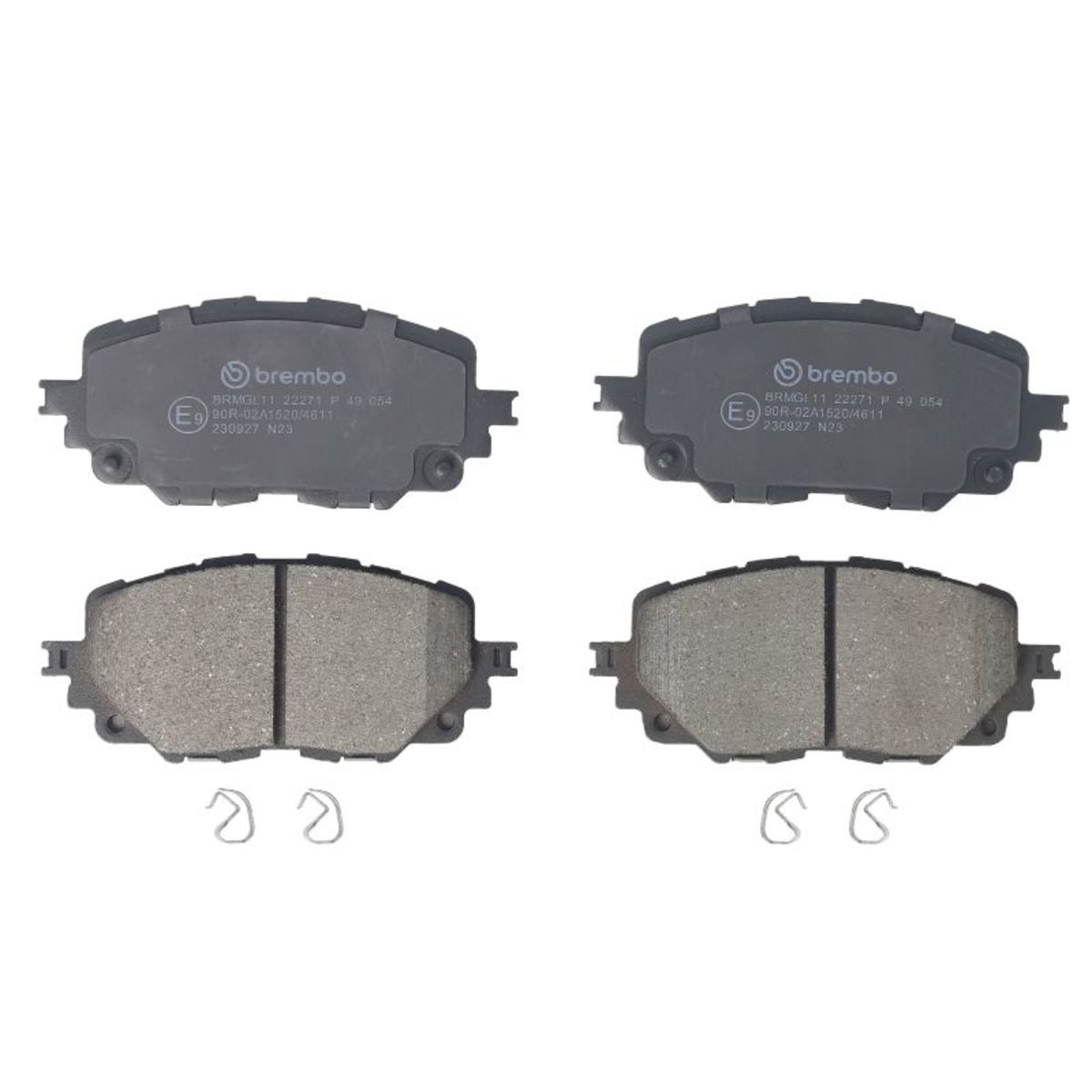 Brembo Bremsbelagsatz P 054 Größe 49 P 49 054