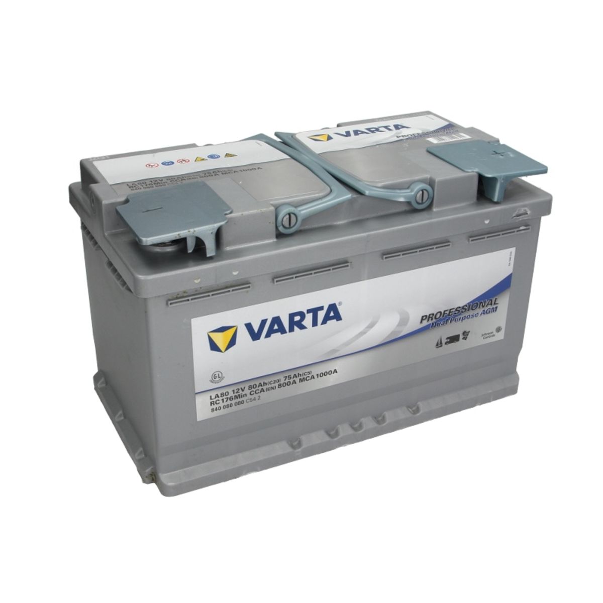 Аккумулятор varta 80ah 800a