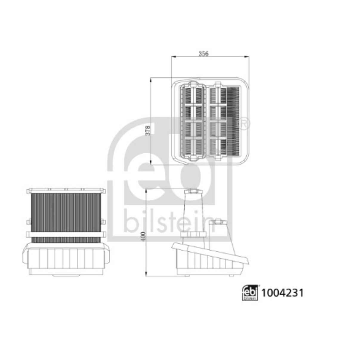 Luftfilter FEBI 1004231