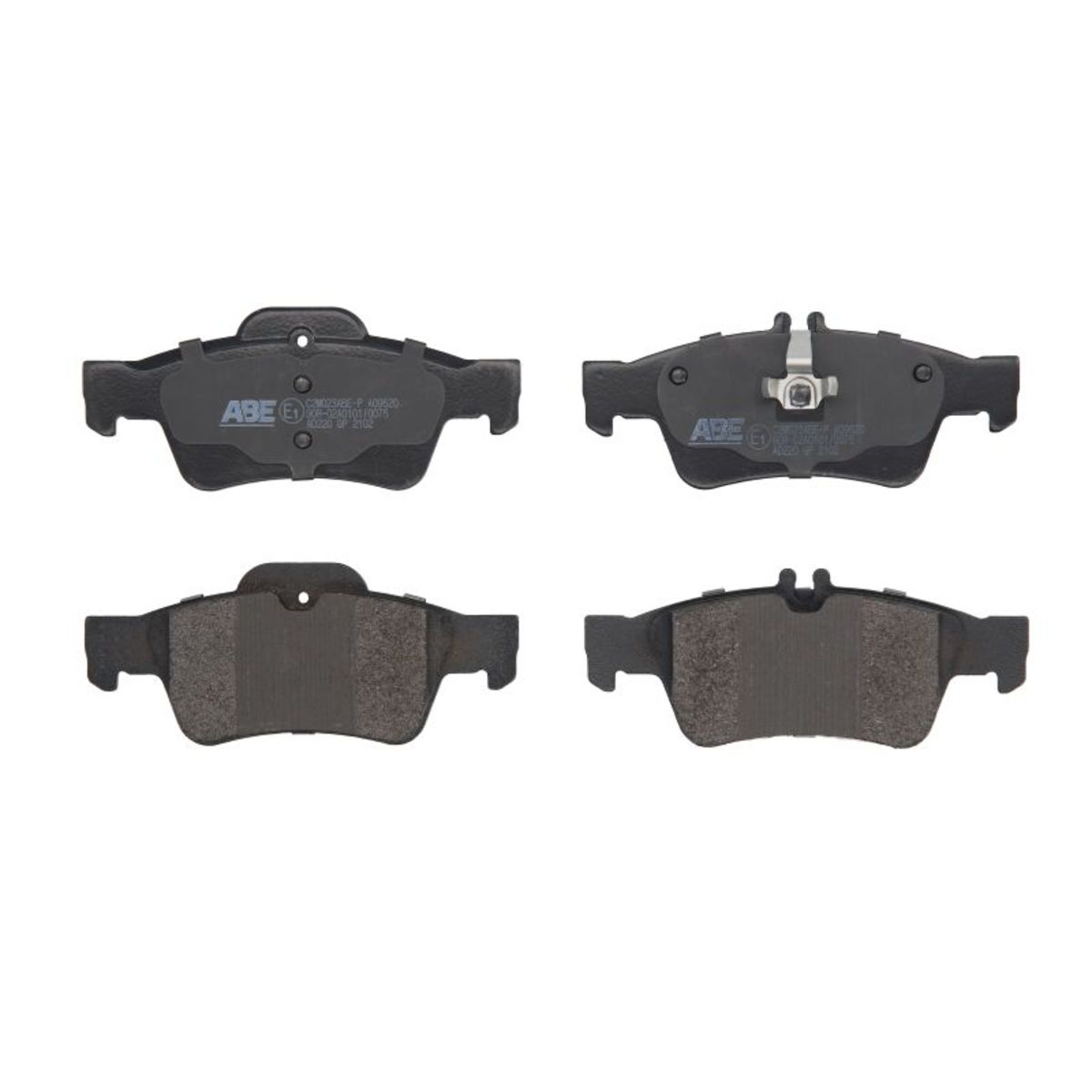 Bremsbelagsatz ABE C2M023ABE, Hinten
