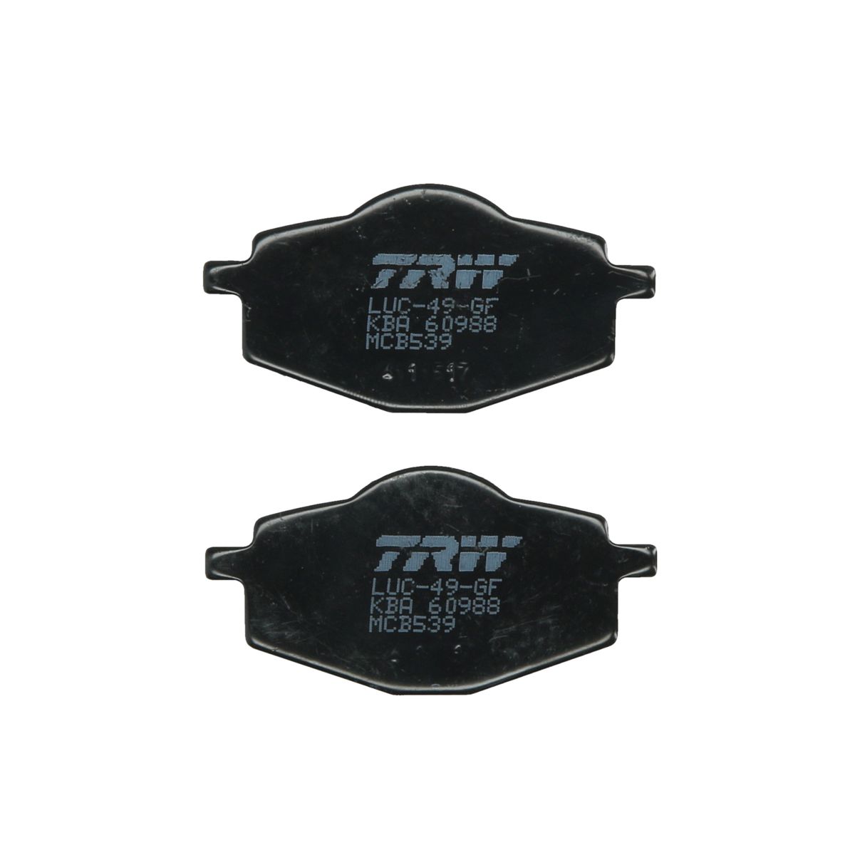 Trw Set Di Pastiglie Freno Mcb539