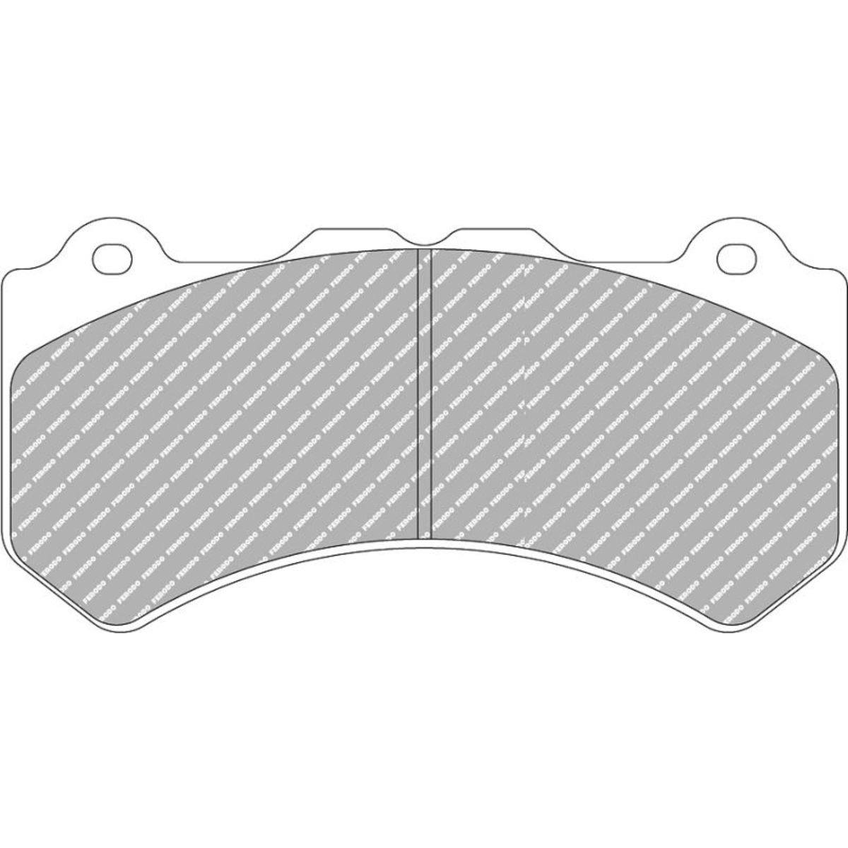 Jeu de plaquettes de frein FERODO FRP3106G