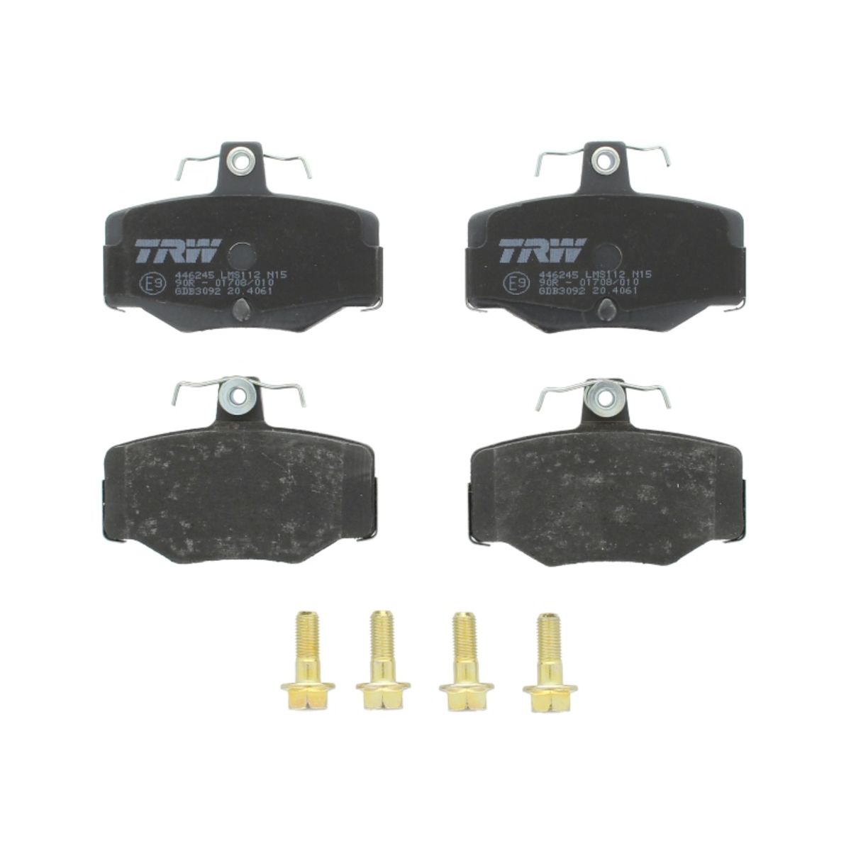 Trw Set Di Pastiglie Freno Gdb3092, Posteriore