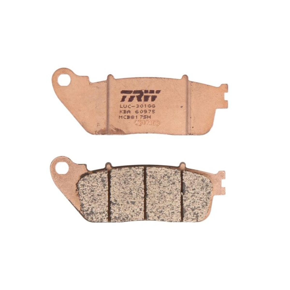 Jeu de plaquettes de frein TRW MCB817