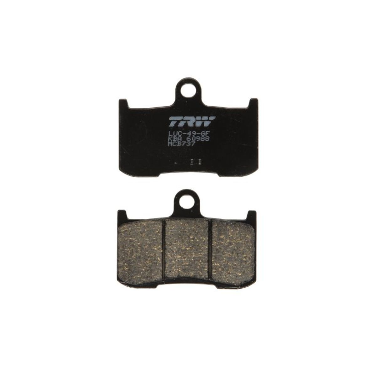 Bremsbelagsatz TRW MCB737
