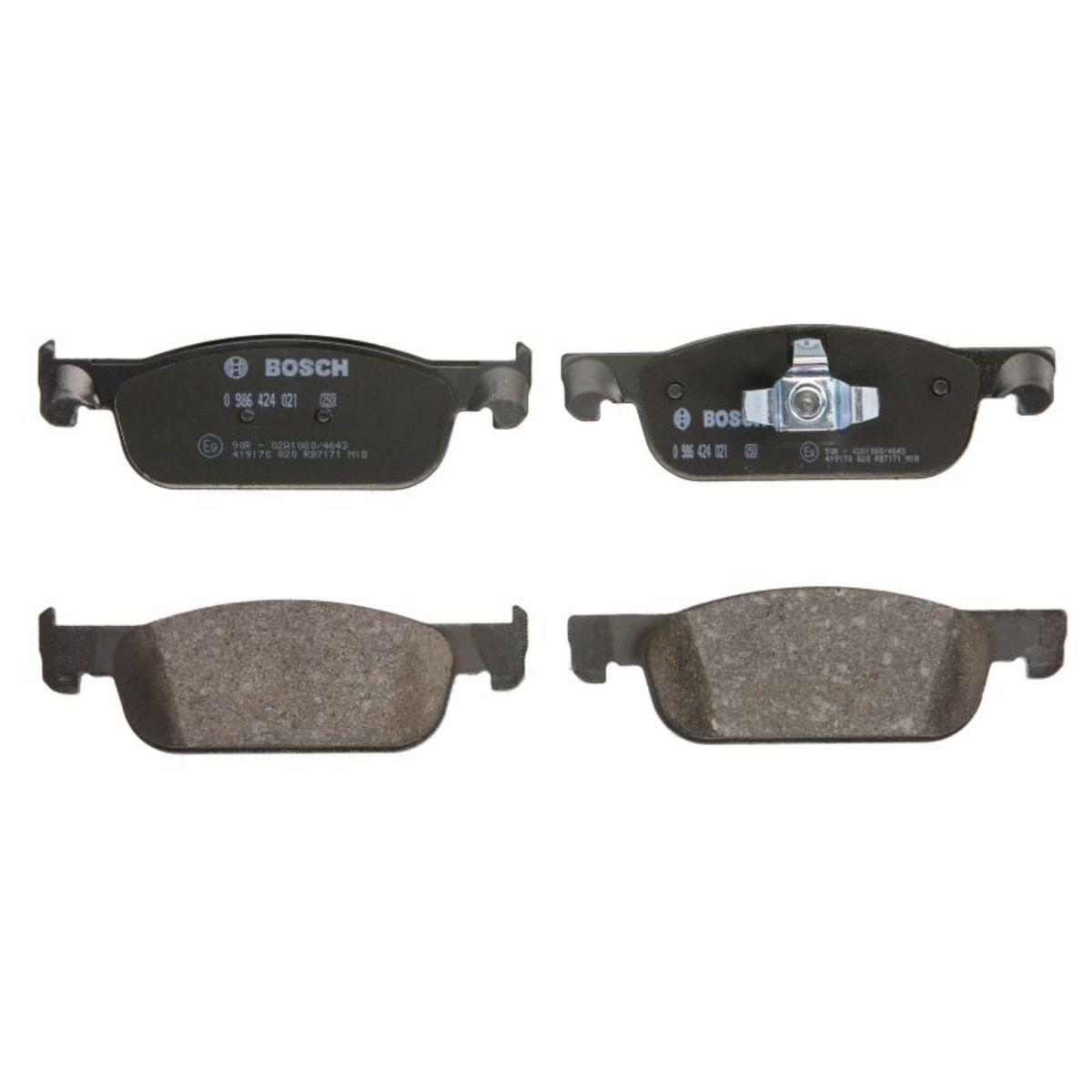 Bosch Jeu De Plaquettes De Frein 0 986 424 021, Avant