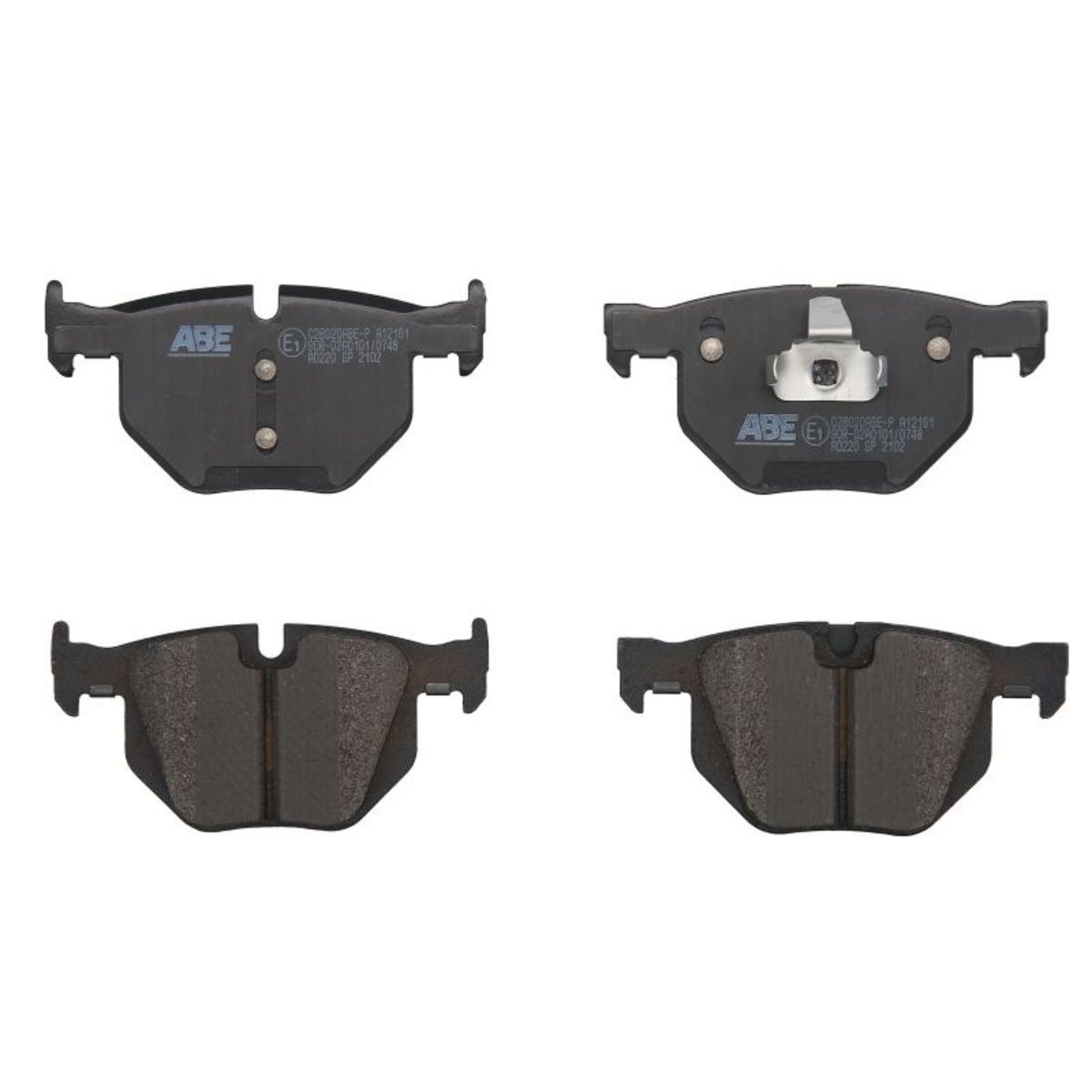 Bremsbelagsatz ABE C2B020ABE, Hinten