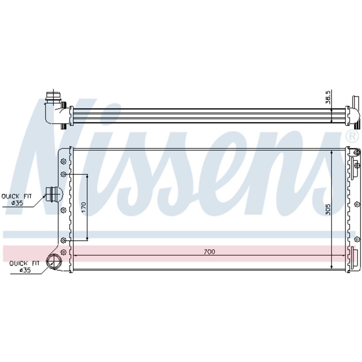 Image of Radiator, motorkoeling