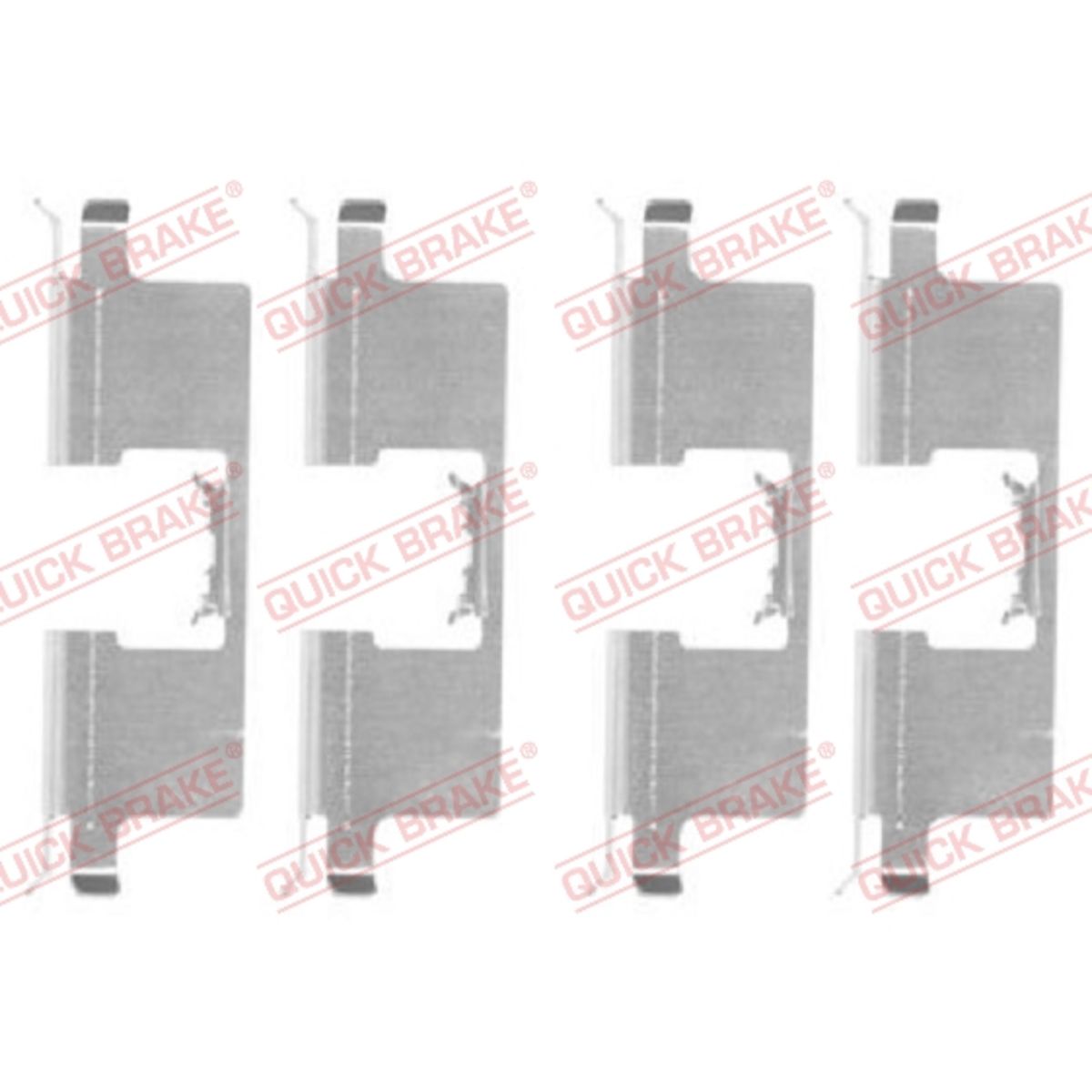 Quick Brake Toebehorenset, schijfremblok  109-1745