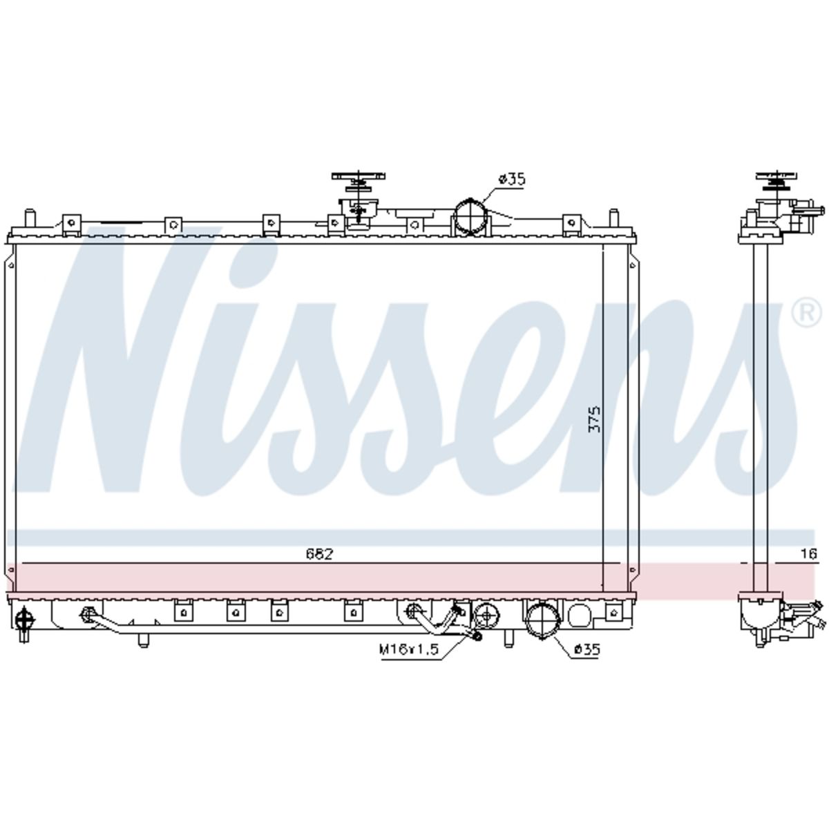 Image of Radiator, motorkoeling
