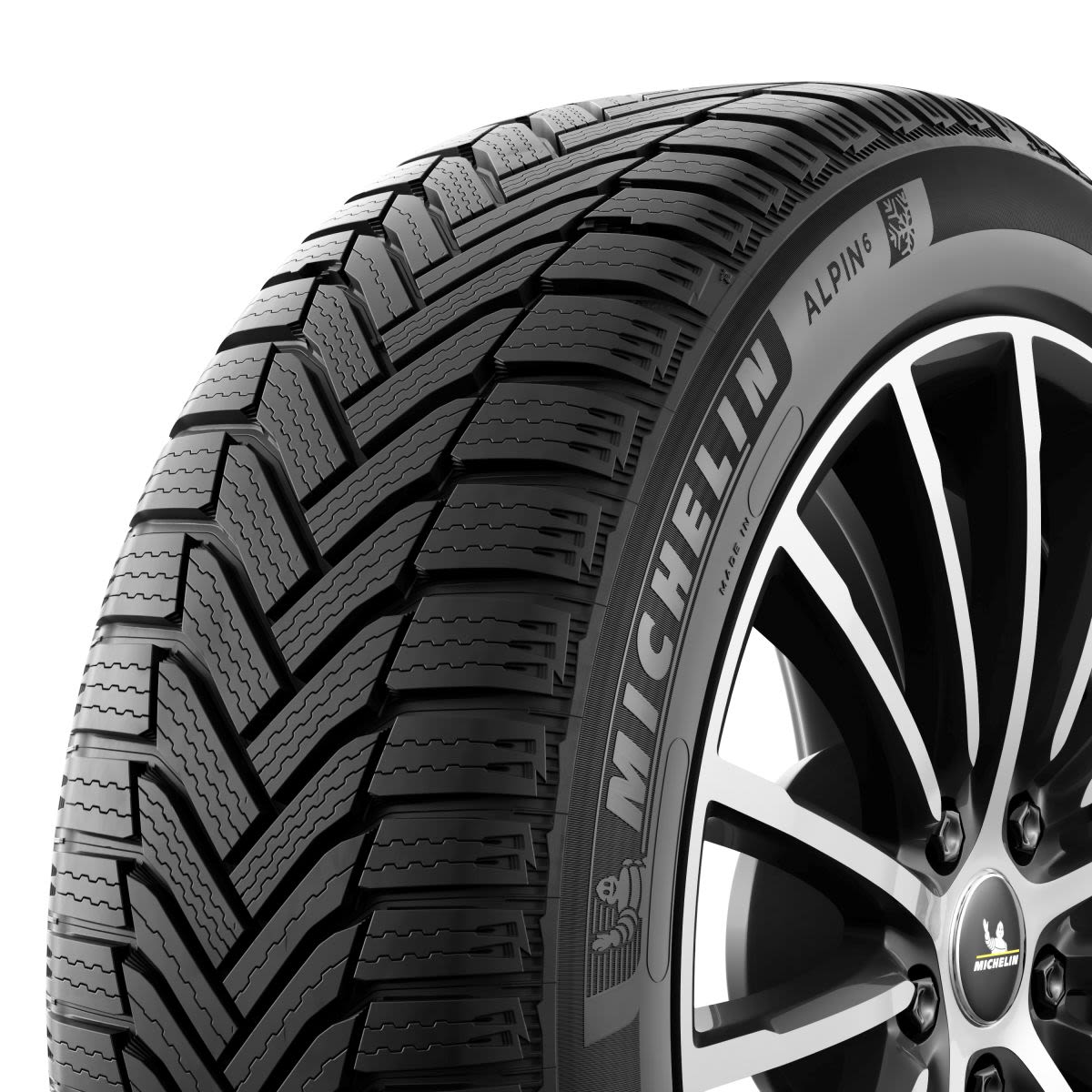 Image of Winterband  Alpin 6 215/55R16 93H, Productiedatum 2019