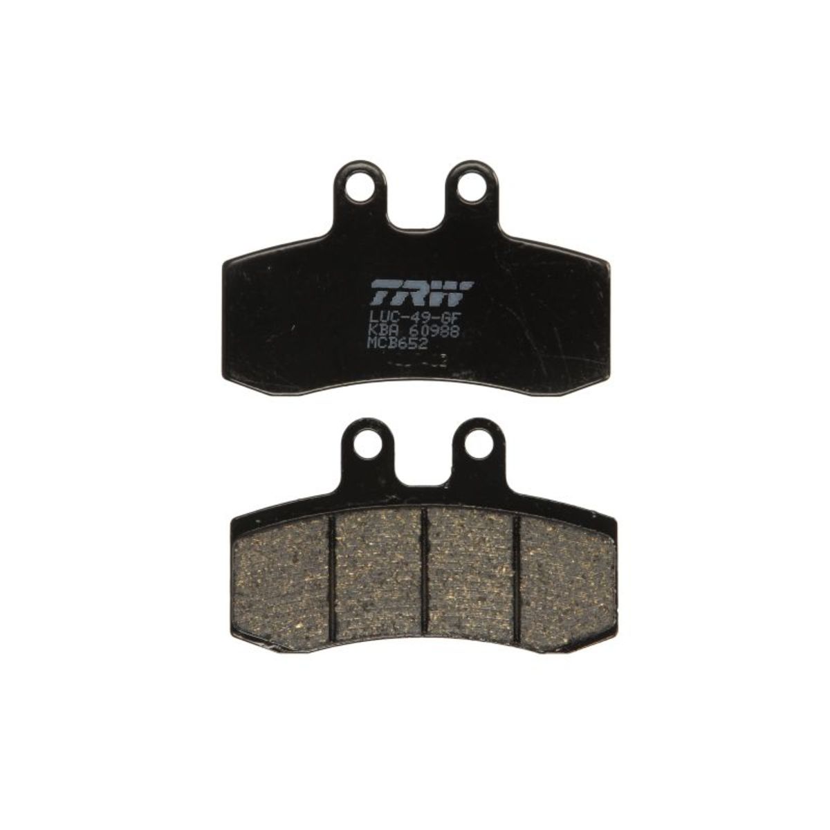 Jeu de plaquettes de frein TRW MCB652
