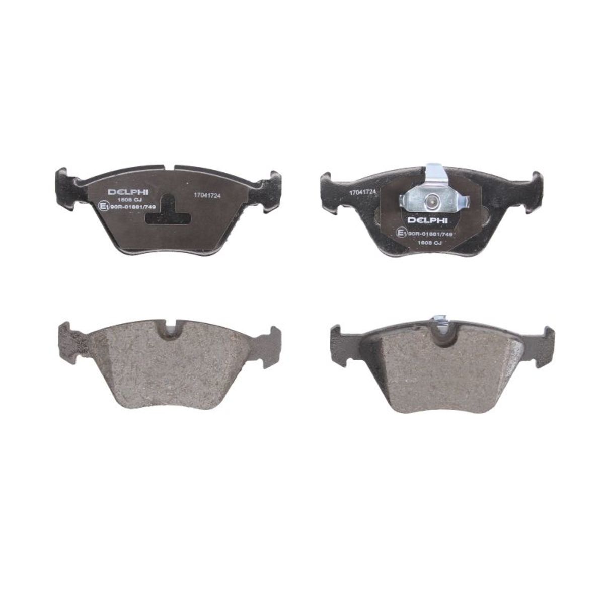 Für DELPHI HAMULCE LP1608 BRAKE PADS BMW 5 E39 - Bild 7