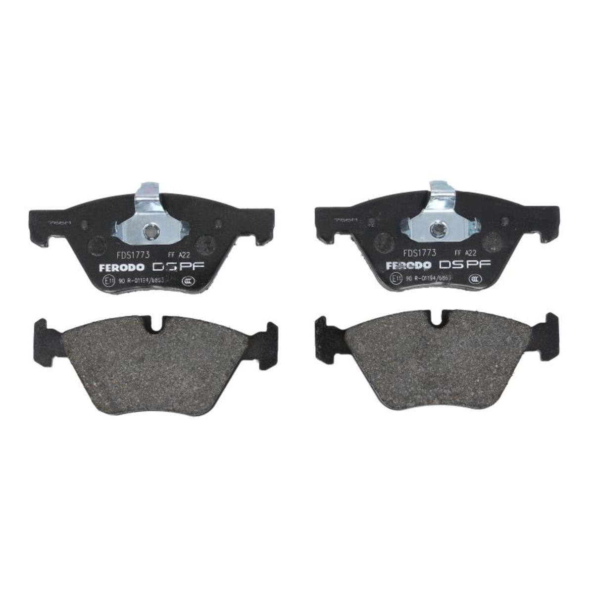 Jeu de plaquettes de frein FERODO Performance FDS1773, avant