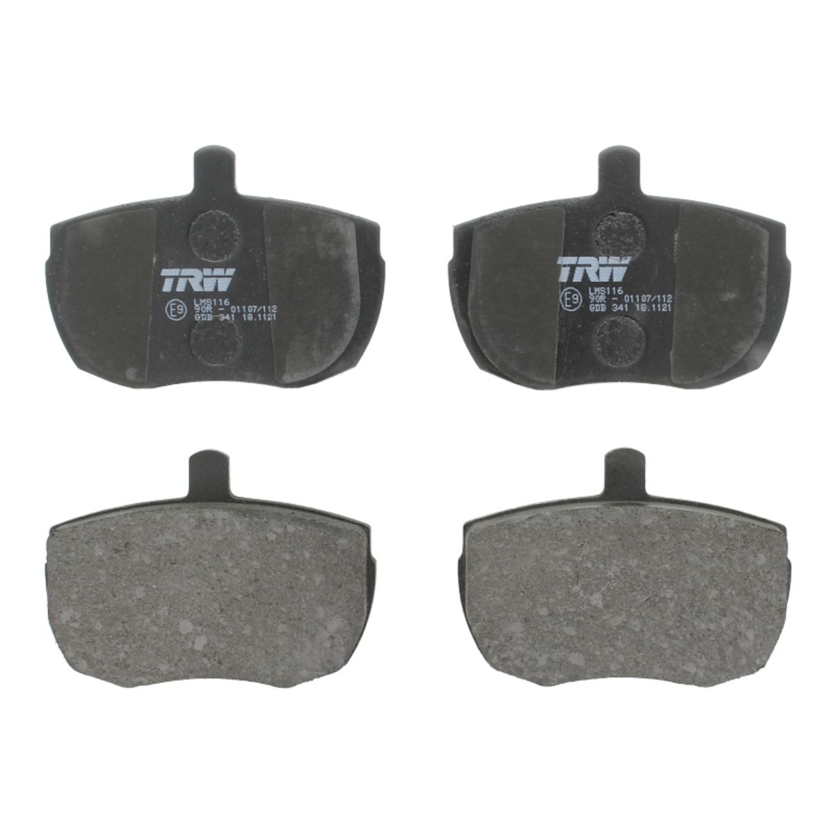 Bremsbelagsatz TRW GDB341, Vorne