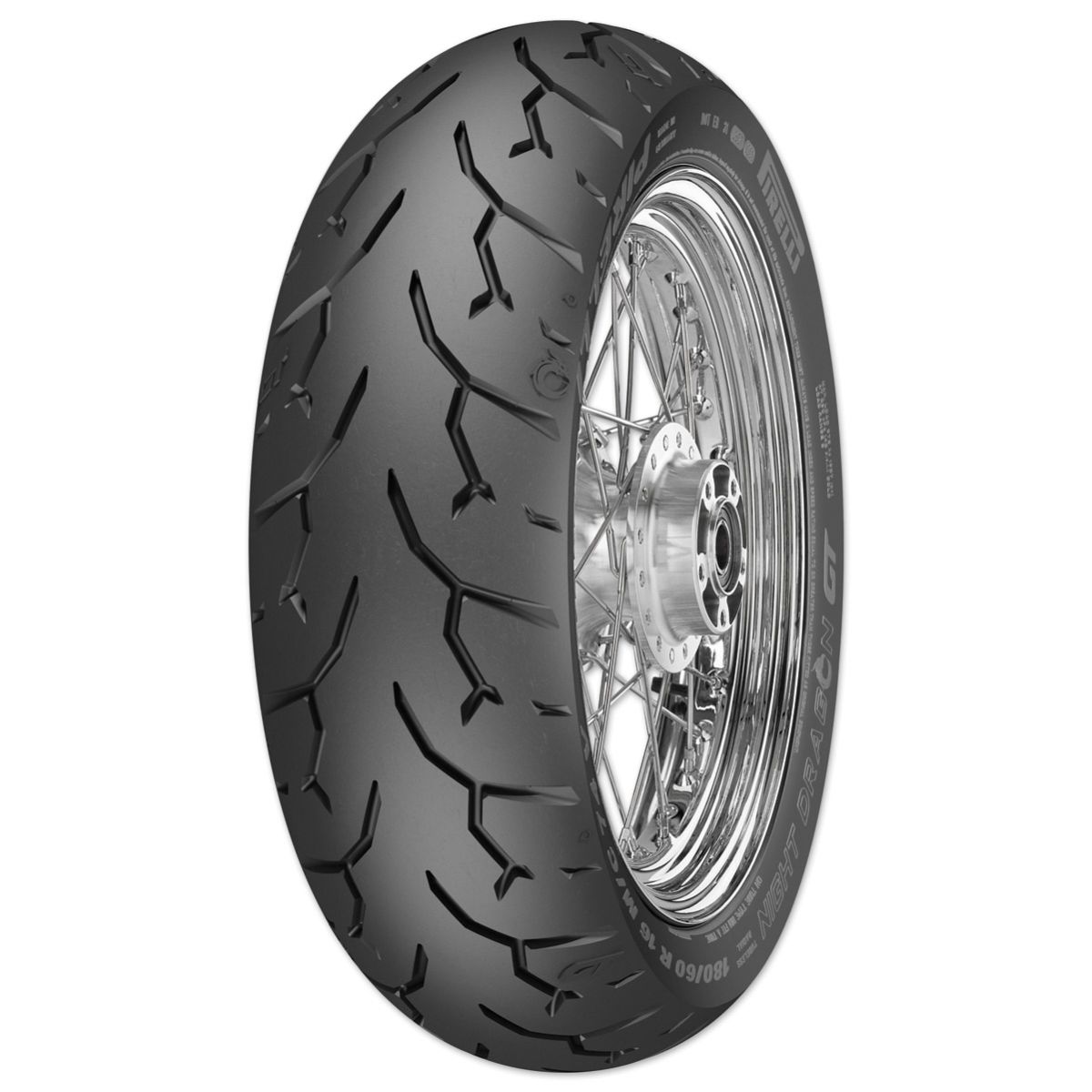 PIRELLI NIGHT DRAGON GT (XL) 150/80B16 TL 77H, Pneu moto Arrière