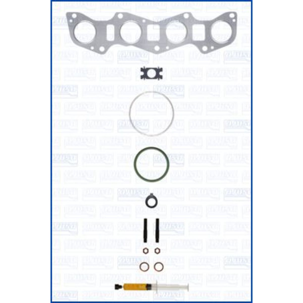 Montageset, supercharger