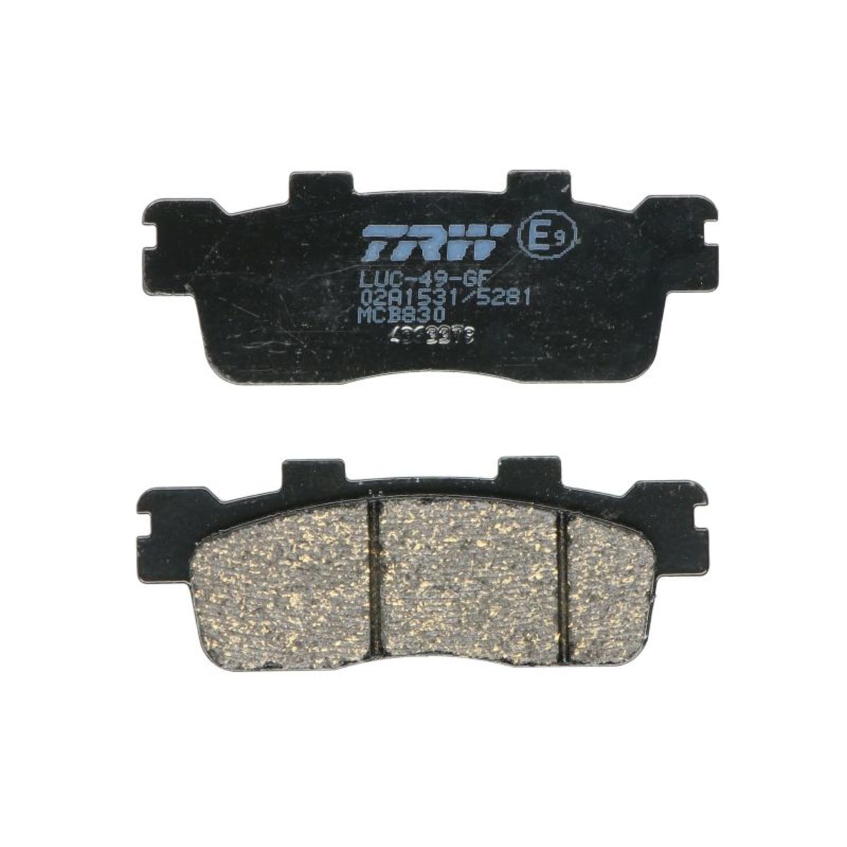 Jeu de plaquettes de frein TRW MCB830