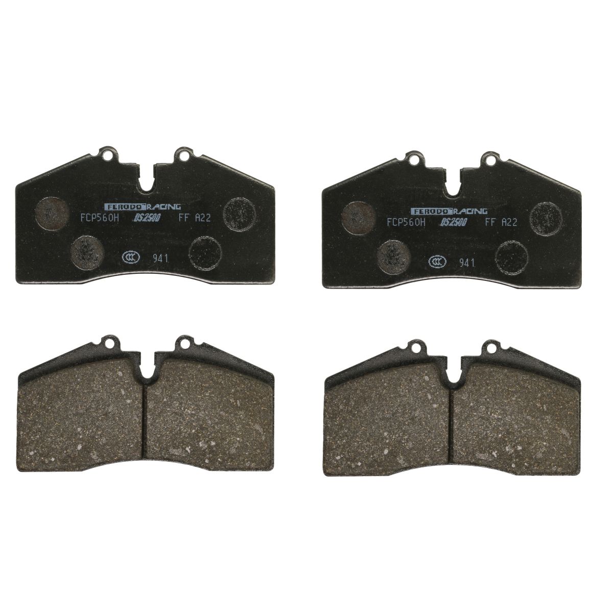 Jeu de plaquettes de frein FERODO FCP560H