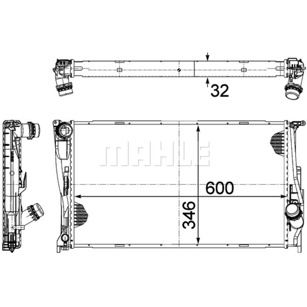 Image of Radiator, motorkoeling