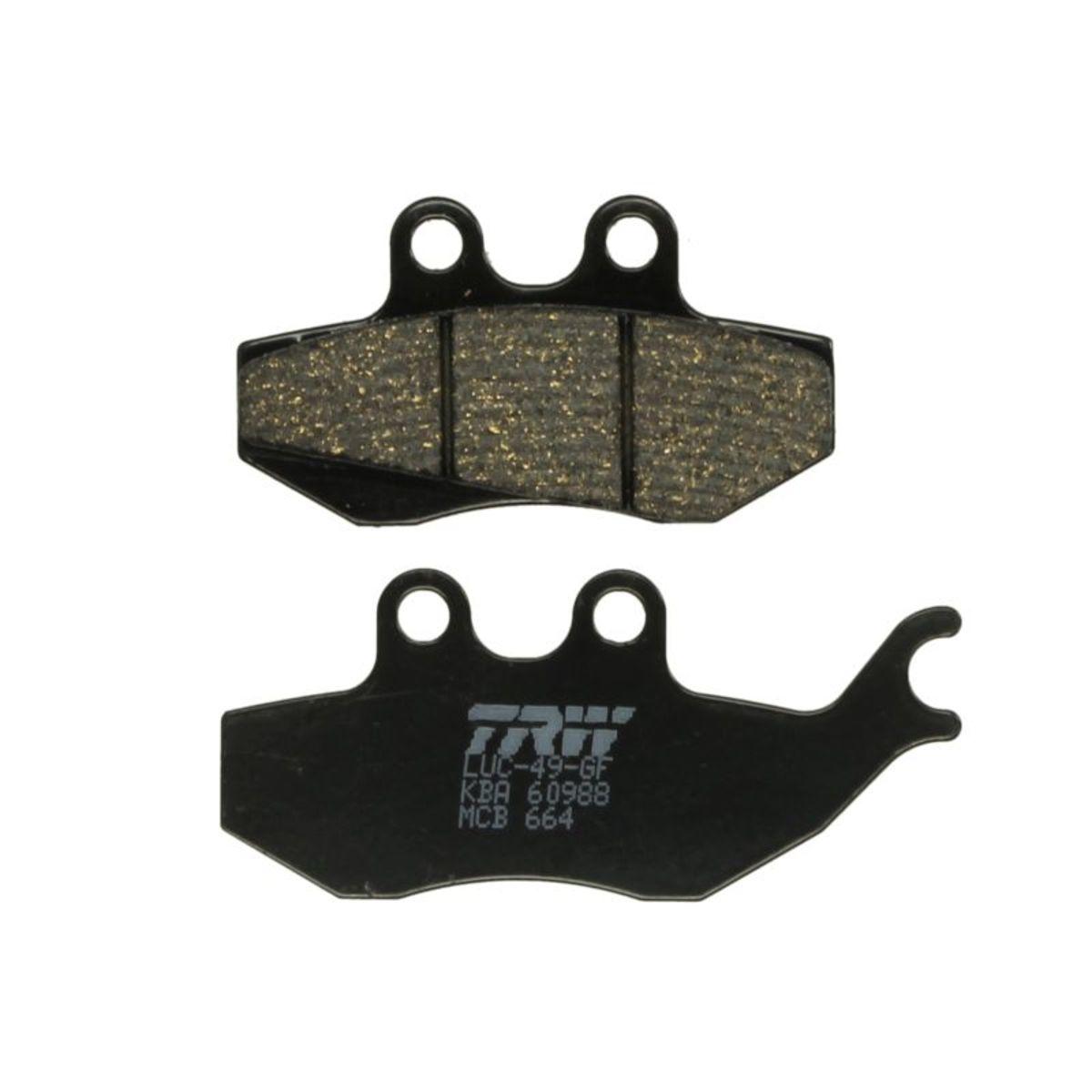 Jeu de plaquettes de frein TRW MCB664