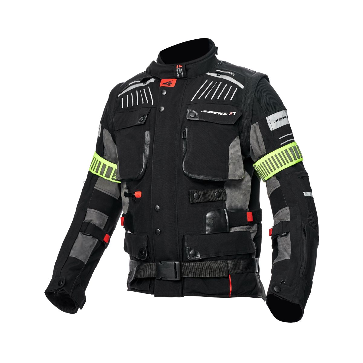 Motorrad Textiljacke SPYKE PATHFINDER EXTREME DRY TECNO Größe 48