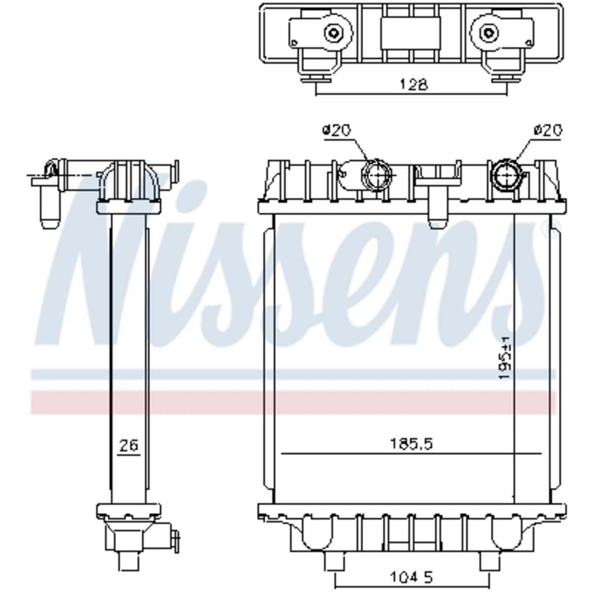 Image of Radiator, motorkoeling