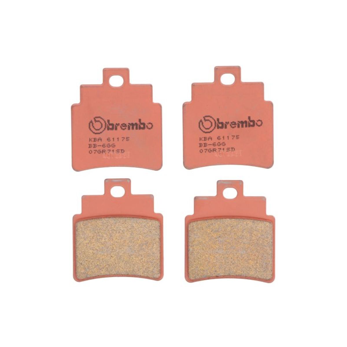 Bremsbelagsatz BREMBO 07GR71SD