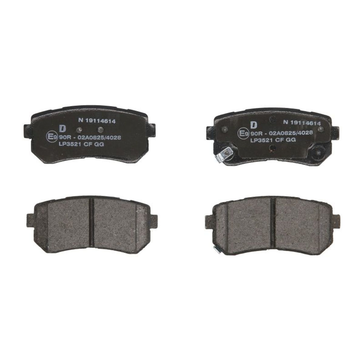 Für DELPHI LOCKHEED HAMULCE LP3521 BRAKE PAD AXLE SET HYUNDAI - Bild 10