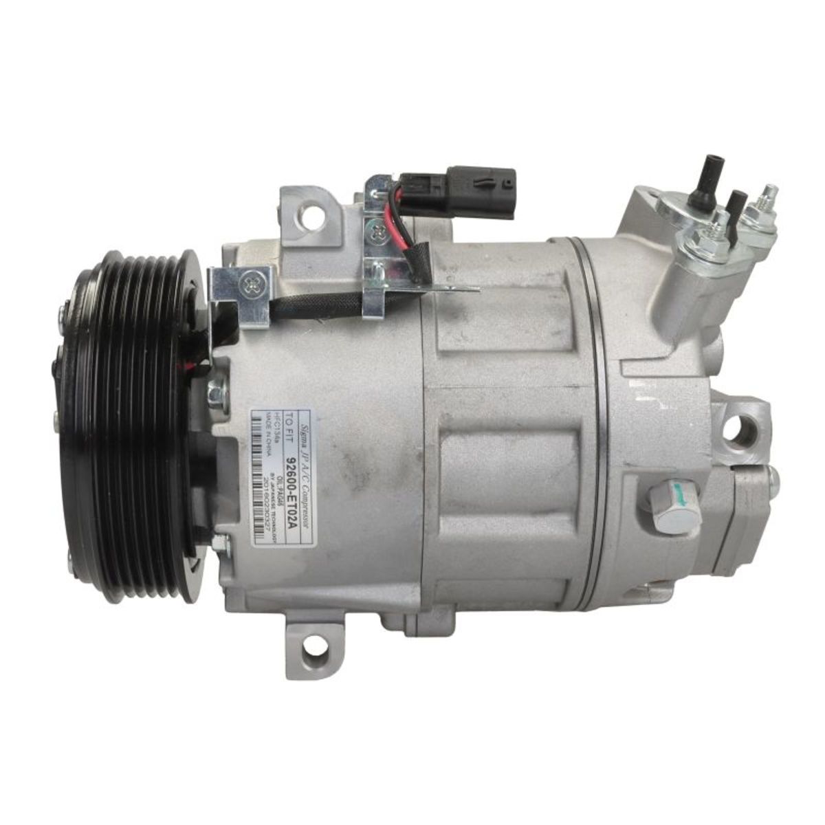 Klimakompressor 12 V Ø 115 mm R 134a DCS17C NRF passend für NISSAN - Bild 5