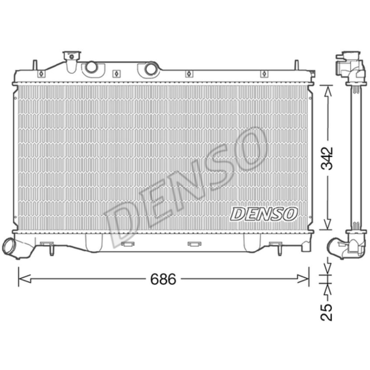 Image of Radiator, motorkoeling